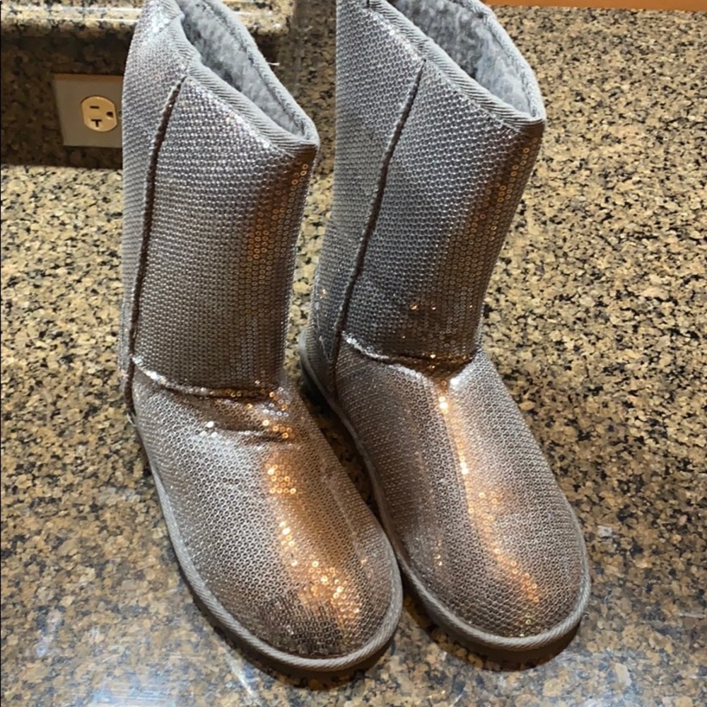 Never Worn Grey Boots